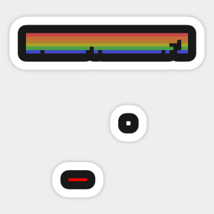 Retro Video Game Sticker